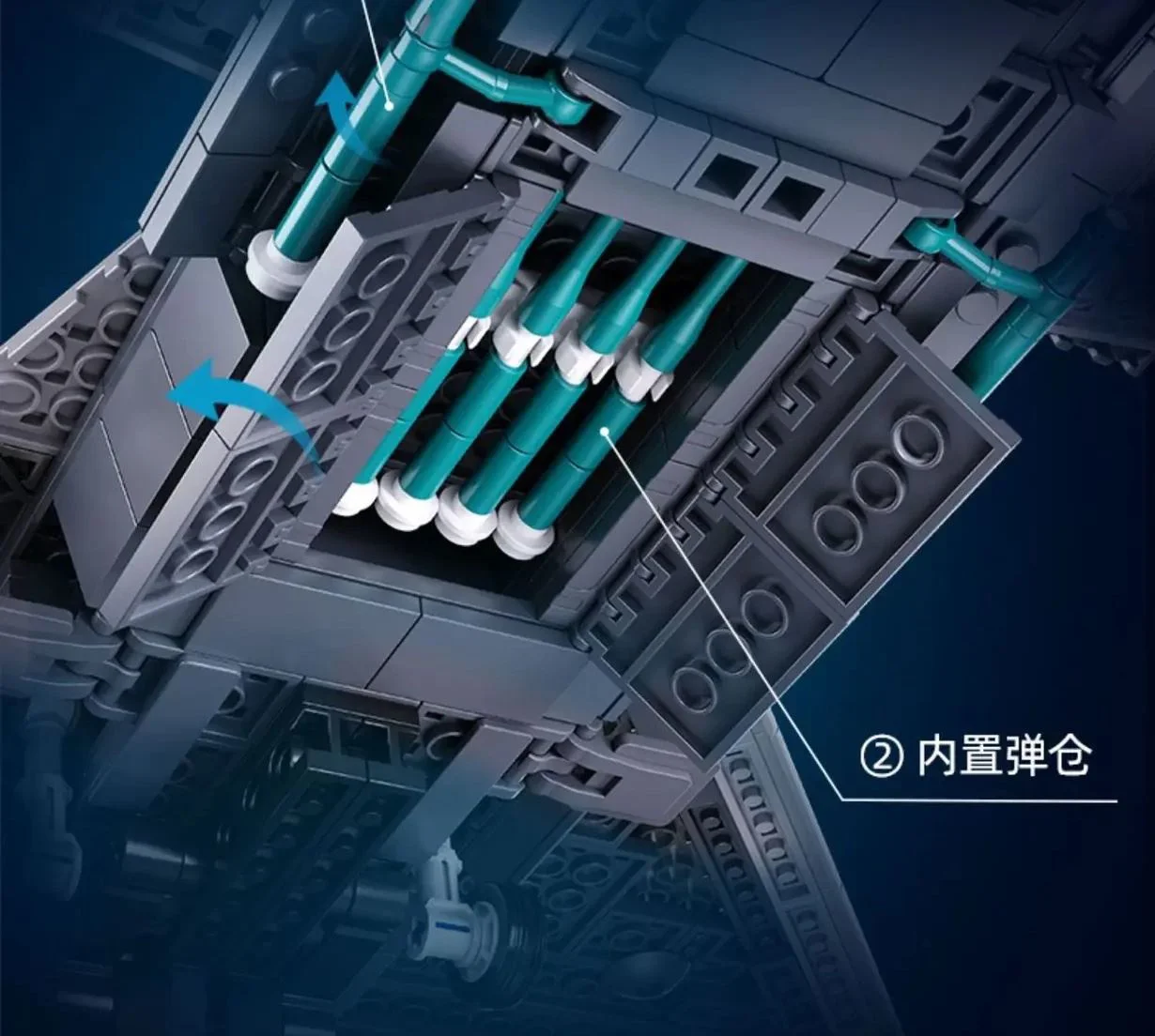 Constructor Sluban Avion invizibil Stealth, 953 el. foto
