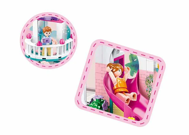 Constructor Sluban Girls Dream Petrecere acasa, 230 el. foto