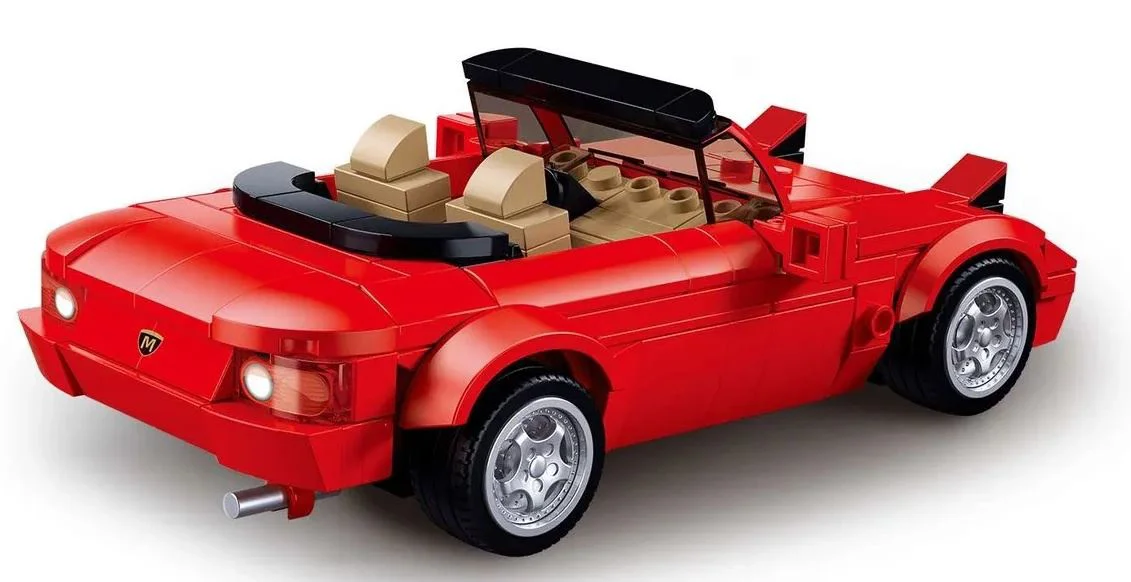 Конструктор Sluban Спортивный автомобиль MX5, 264 эл. foto
