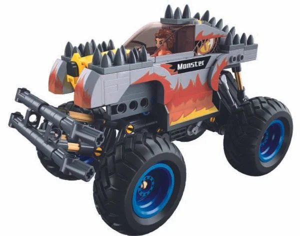 Constructor Sluban Monster Truck cu inertie, 267 el.