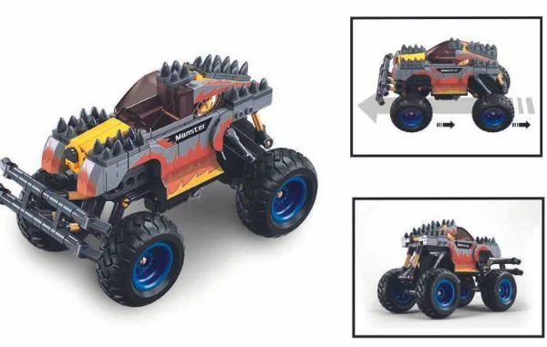 Constructor Sluban Monster Truck cu inertie, 267 el.