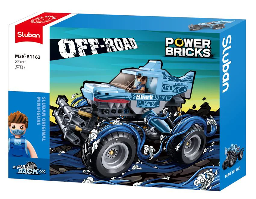 Constructor Sluban Monster Truck cu inertie, 273 el. foto