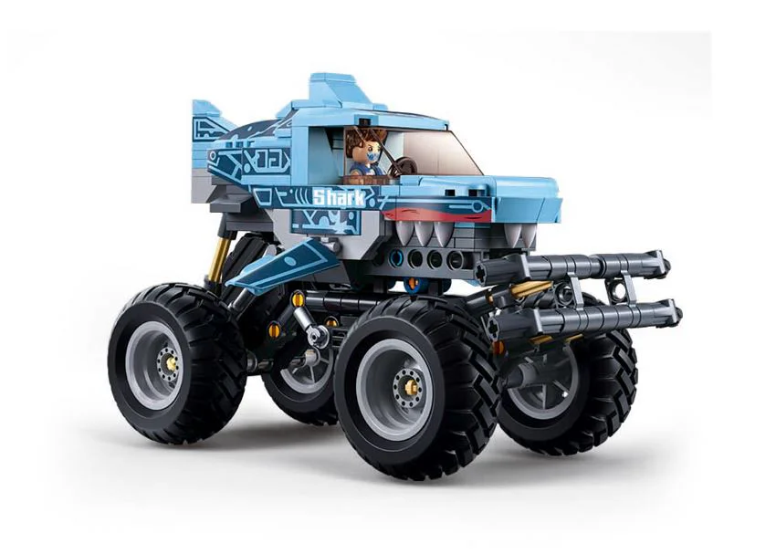 Constructor Sluban Monster Truck cu inertie, 273 el. foto