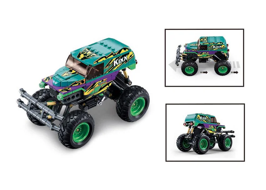 Конструктор Sluban Monster Truck с инерцией, 252 эл.