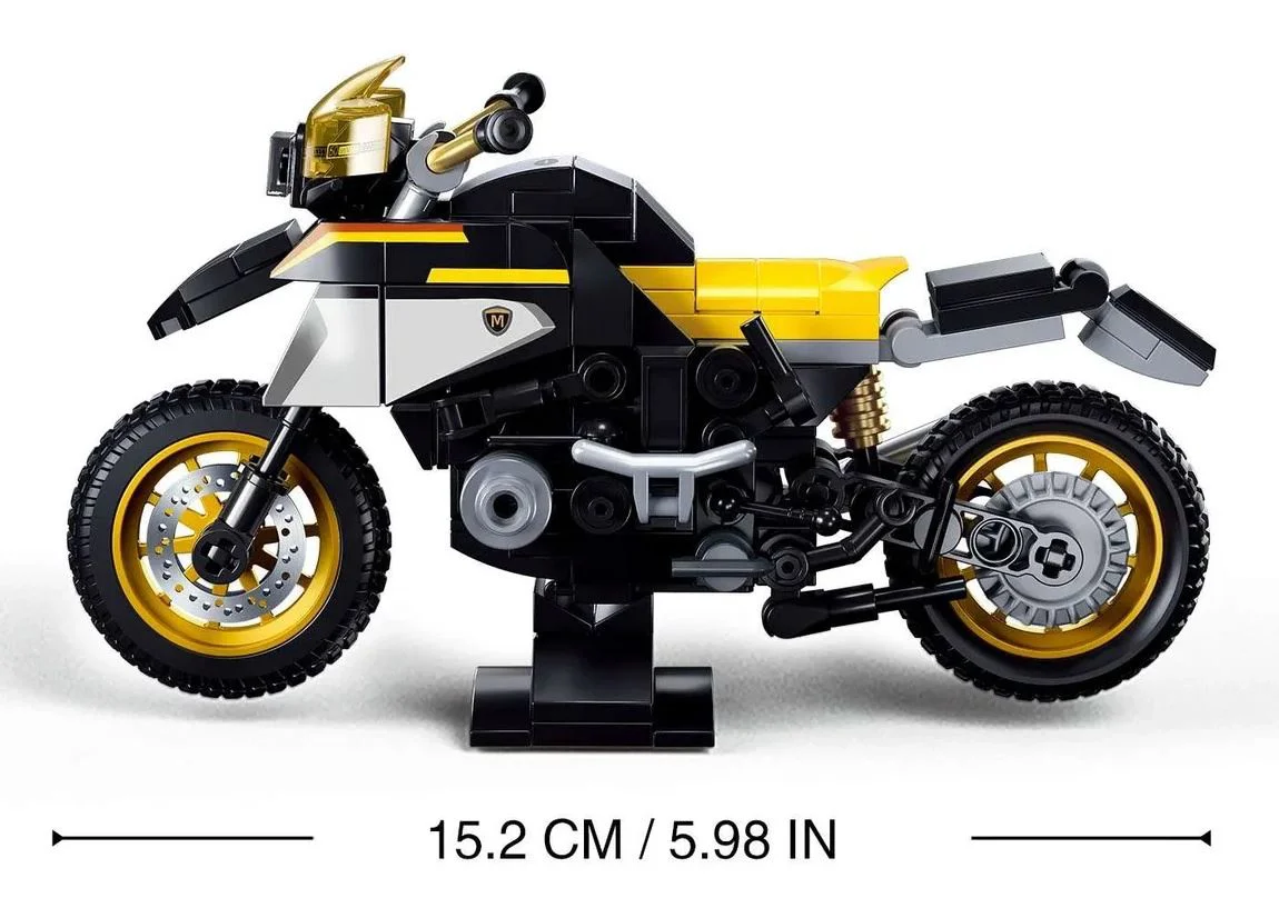 Constructor Sluban Motocicleta R1250 MS, 200 el. foto