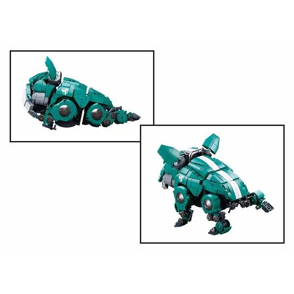 Constructor Sluban Bulldog mecanic Verde, 890 el. foto