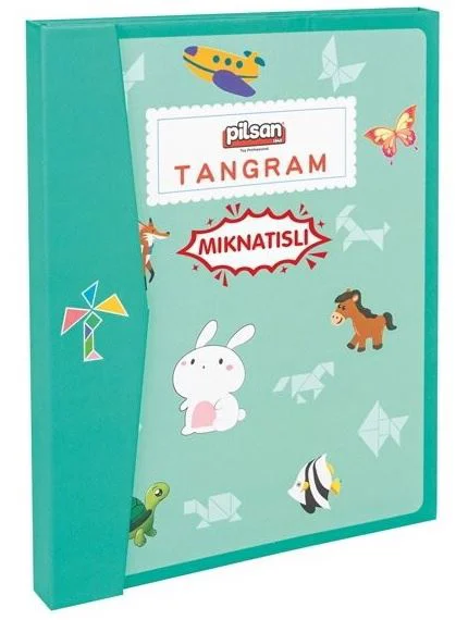 Joc educativ de masa Pilsan Tangram foto