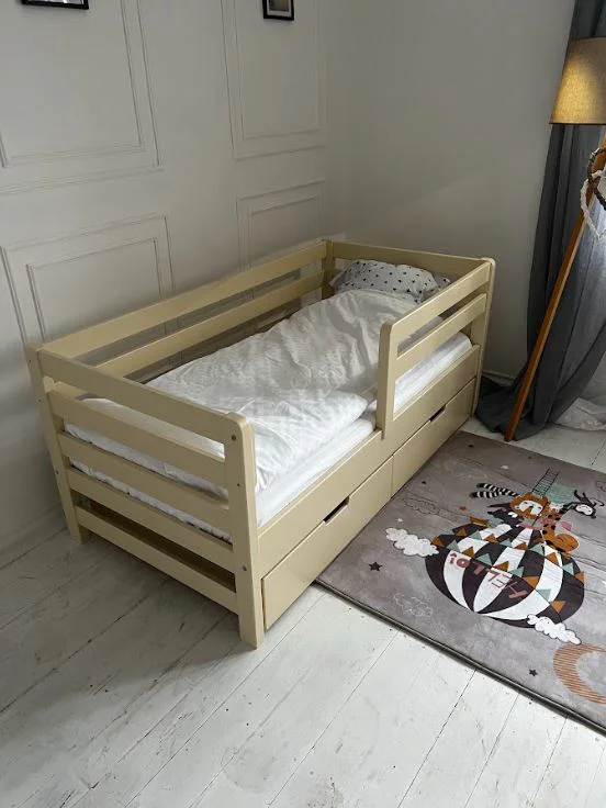 Кровать Goydalka Aurora с ящиком Бежевый 190x80 см