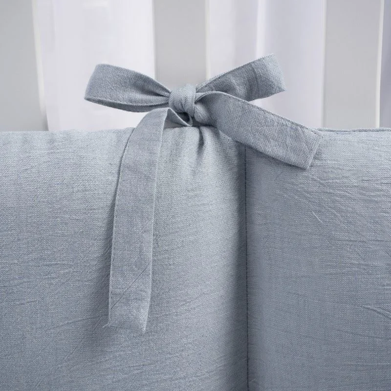 Защита для детской кроватки Perina Soft Cotton Голубой foto