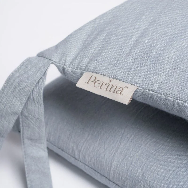 Защита для детской кроватки Perina Soft Cotton Голубой foto