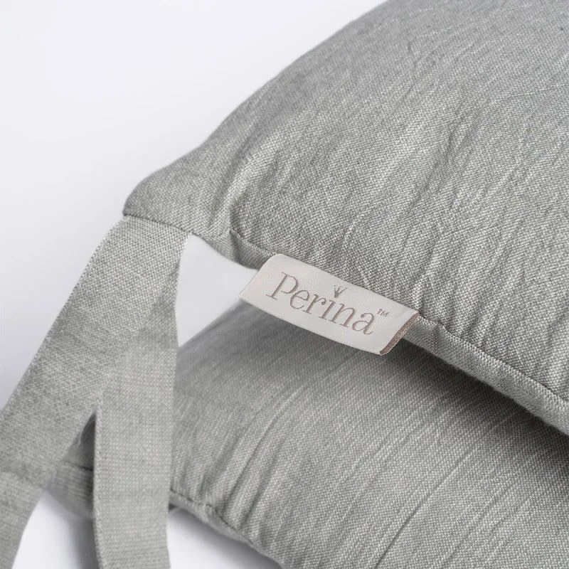Защита для детской кроватки Perina Soft Cotton Серо-оливковый foto