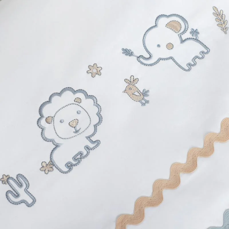 Lenjerie de pat pentru copii Perina Toys Sateen Collection Acvamarin foto
