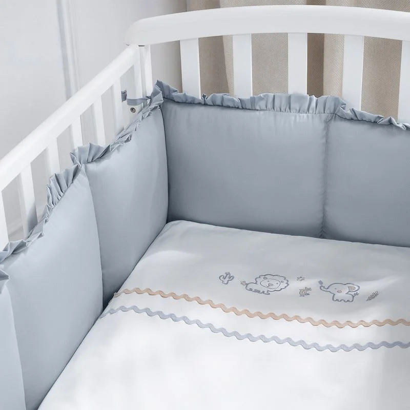 Lenjerie de pat pentru copii Perina Toys Sateen Collection Acvamarin foto