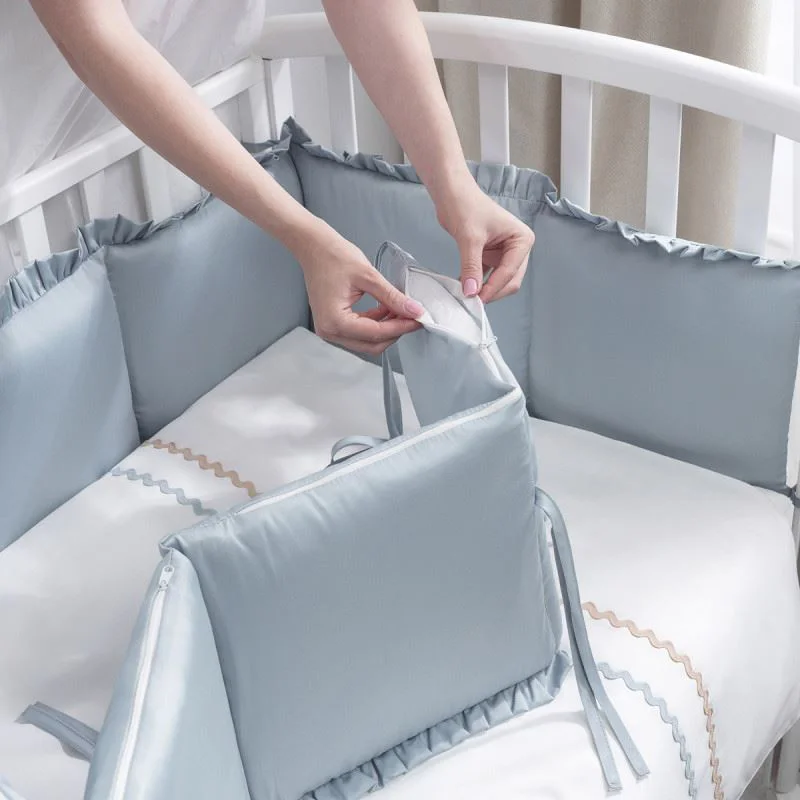 Lenjerie de pat pentru copii Perina Toys Sateen Collection Acvamarin foto