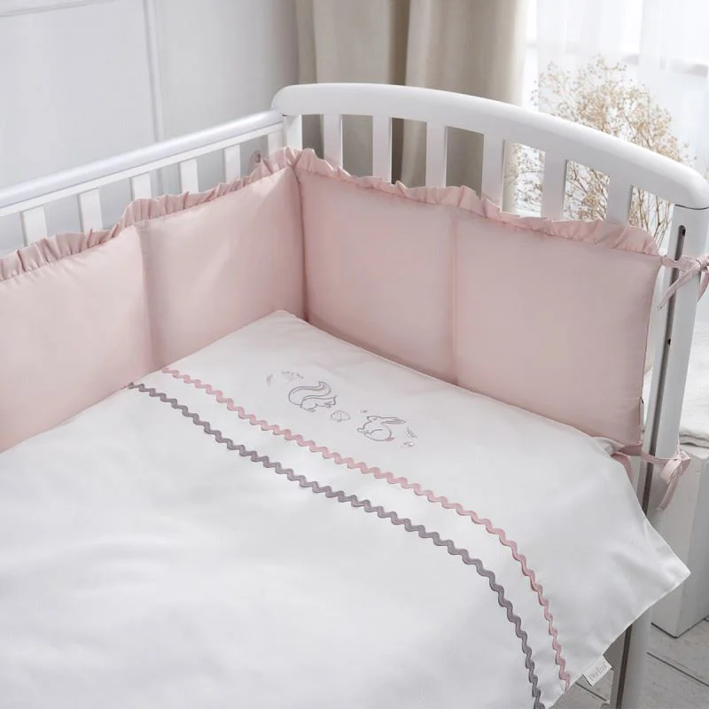 Lenjerie de pat pentru copii Perina Toys Sateen Collection Roz foto