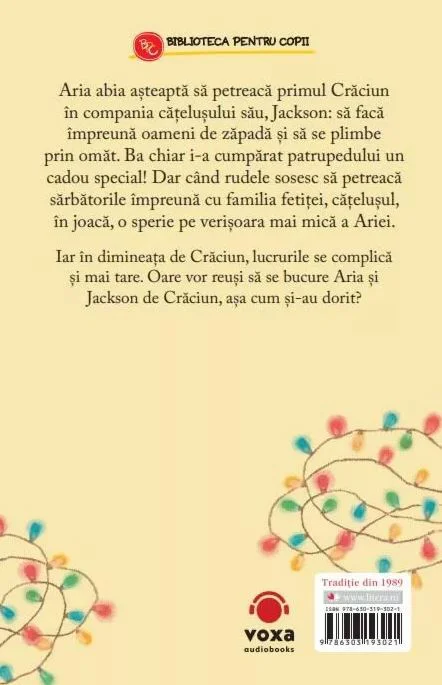 Prima mea lectura Litera Primul Craciun al unui catelus foto