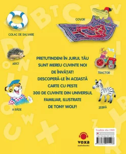 Carte pentru copii Litera Primele mele cuvinte foto
