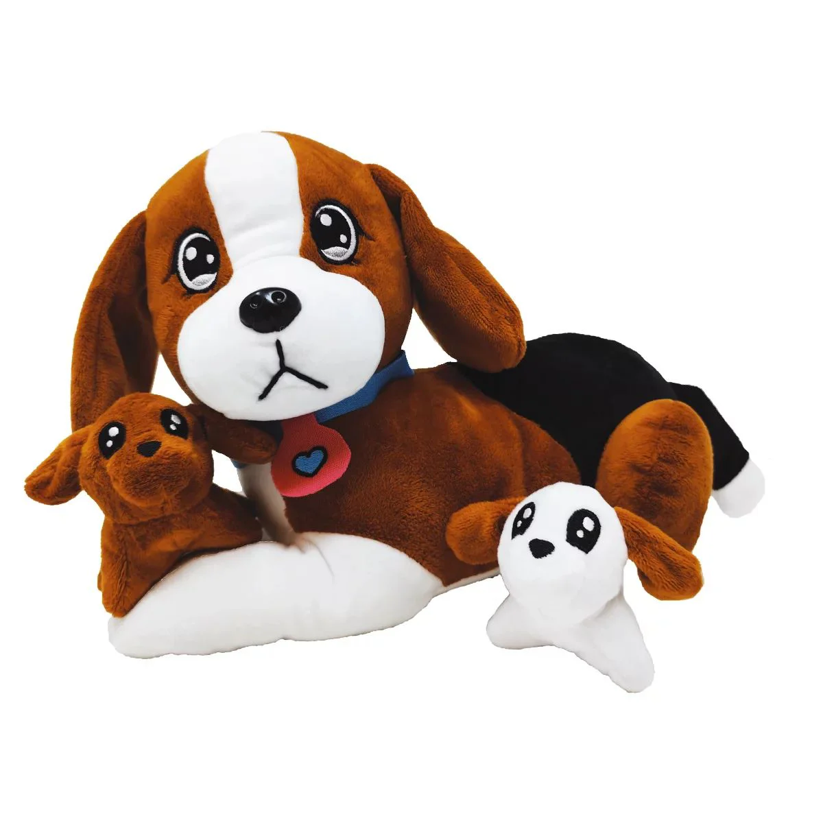Jucarie de plus Sbabam Mammy Surprise Beagle Big Dog