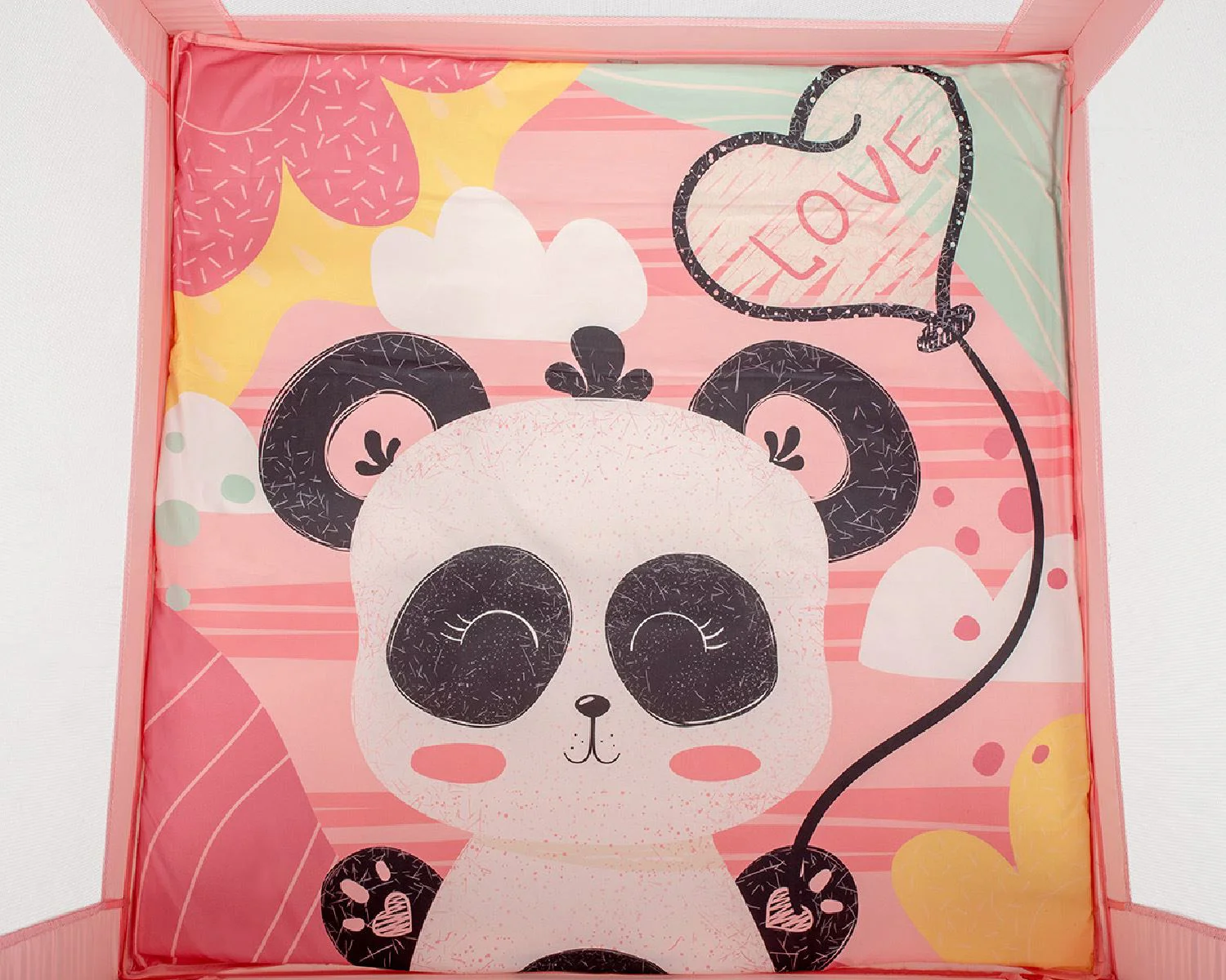 Tarc pentru copii KikkaBoo Enjoy Pink Panda foto