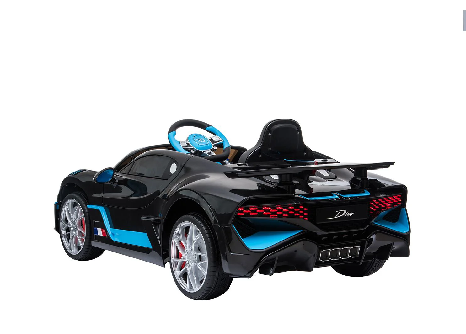 Электромобиль KikkaBoo Bugatti Divo Black