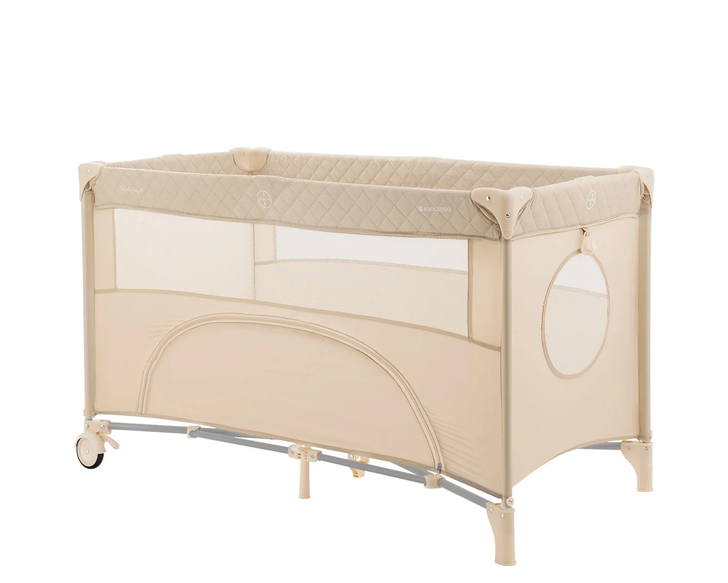 Раскладная кроватка KikkaBoo Nighty Night Beige foto
