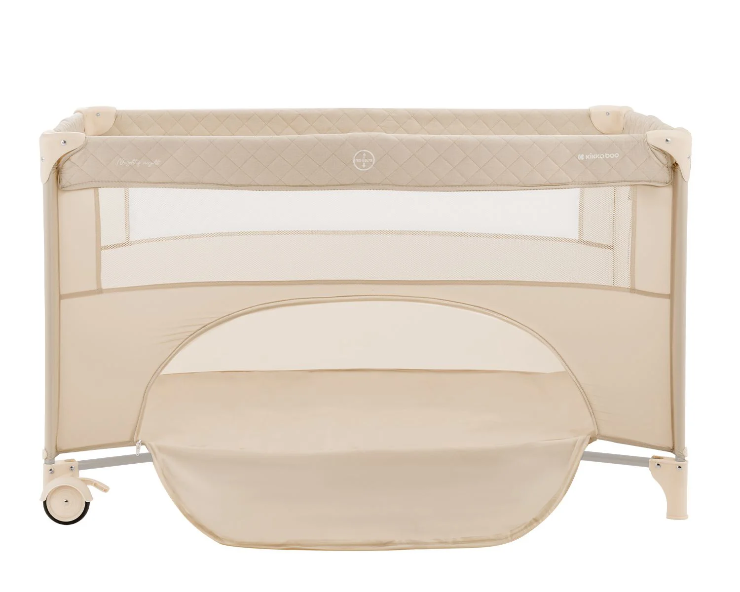 Раскладная кроватка KikkaBoo Nighty Night Beige foto