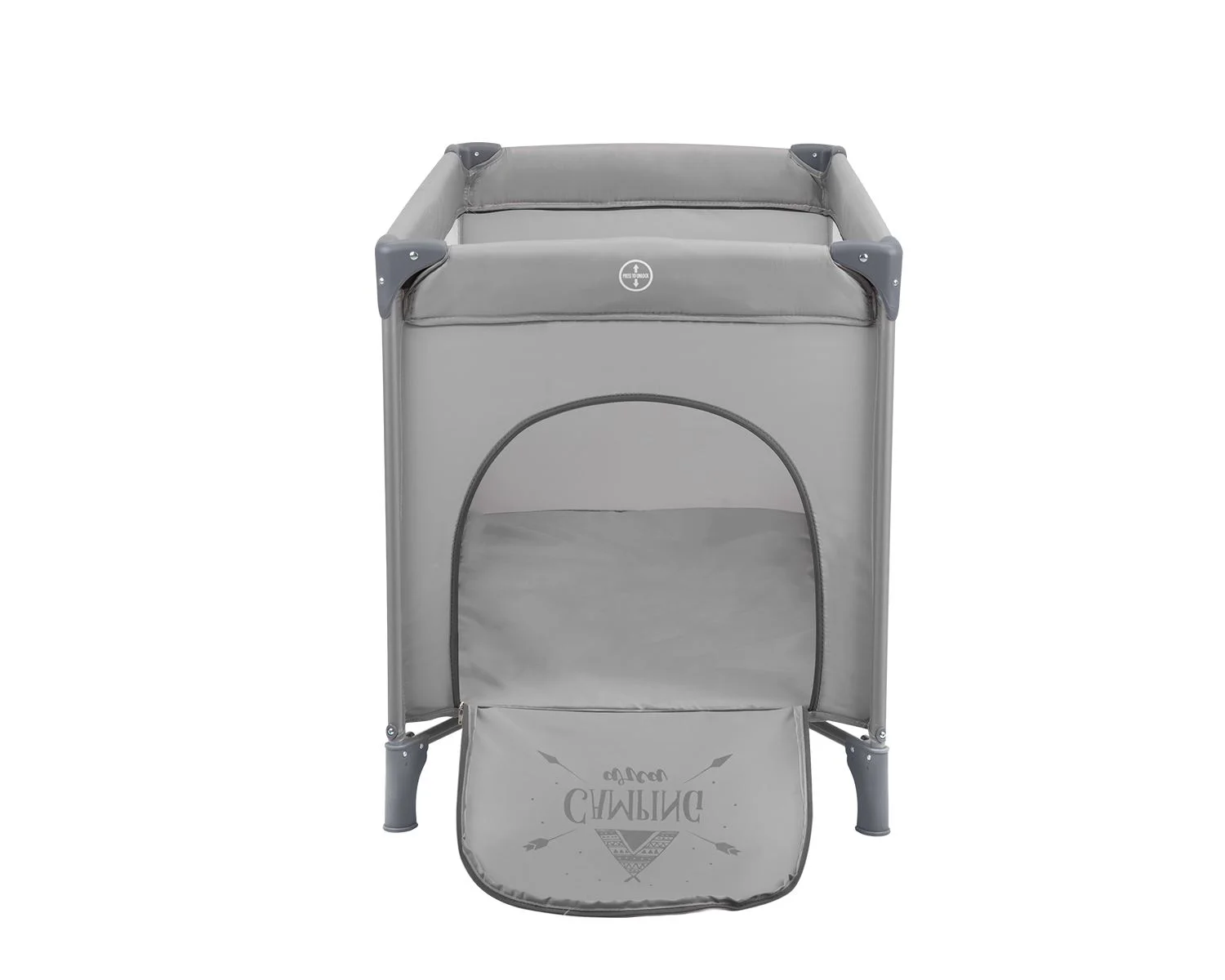 Patut-tarc pentru copii KikkaBoo So Gifted Grey foto