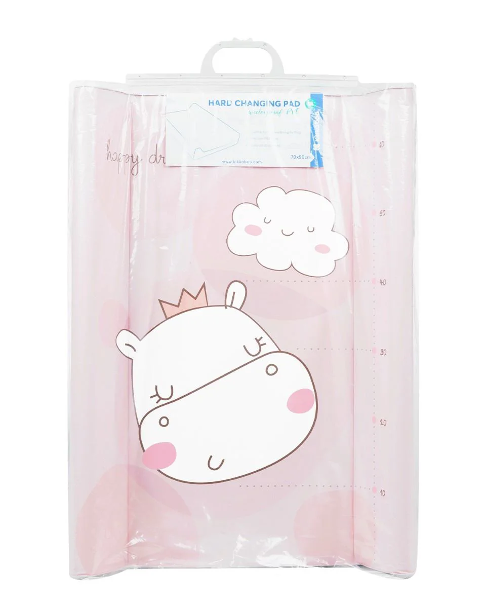 Saltea pentru infasat tare KikkaBoo Hippo Dreams, 70x50 cm