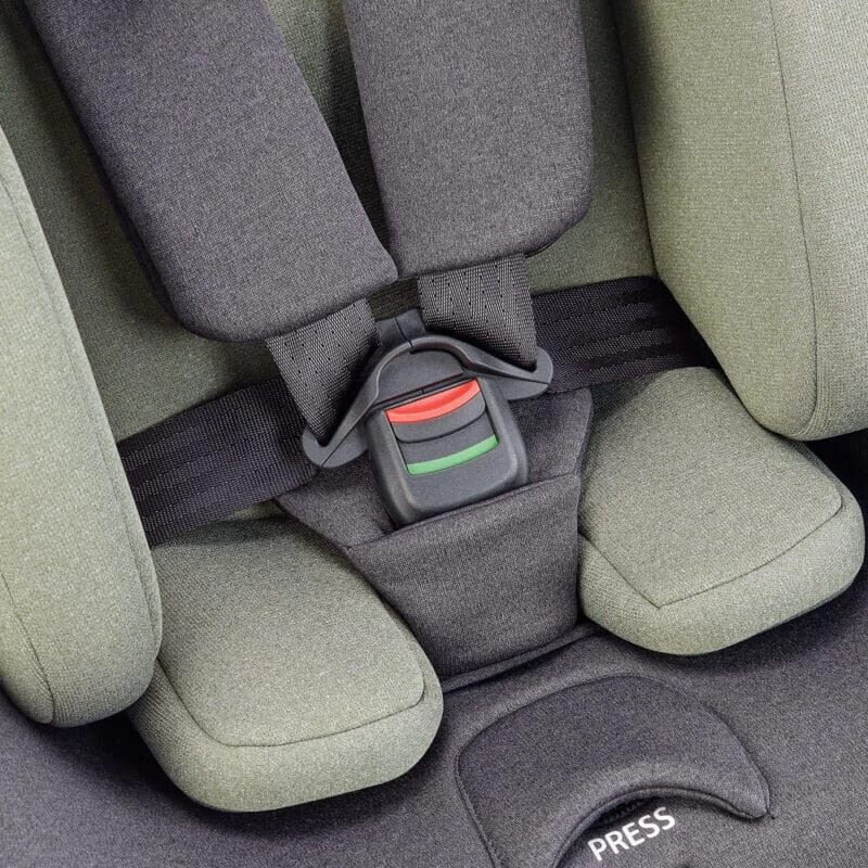 Scaun auto rotativ cu isofix BabyGo MOVE 360 Green, 40-150 cm, certificat R129