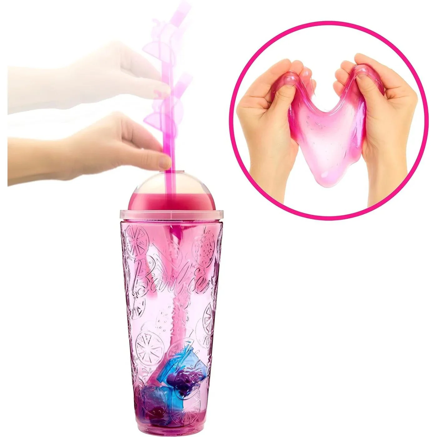 Papusa Barbie Pop Reveal Limonada cu capsuni Fruit Series foto
