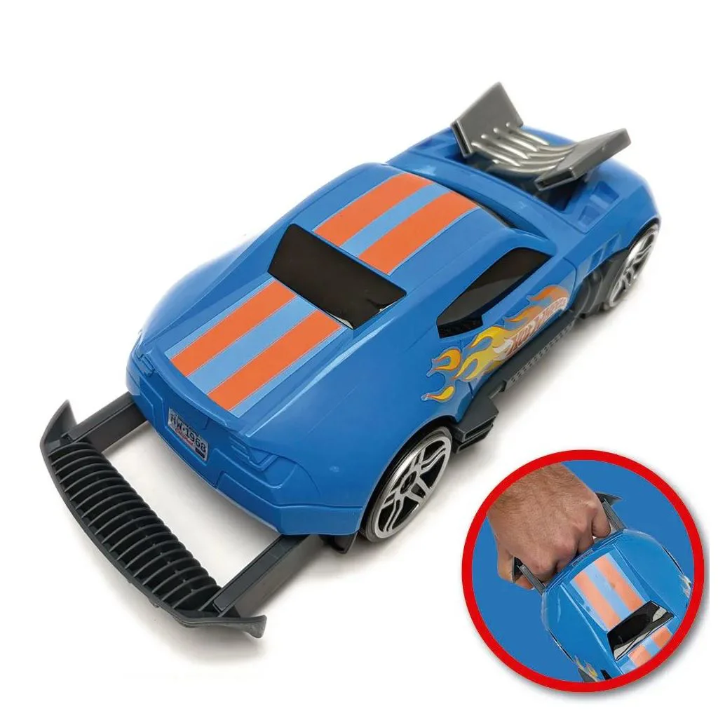 Automobil de curse si garaj 2 in 1 Hot Wheels foto