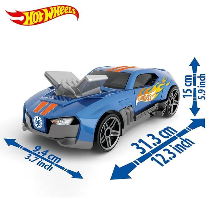 Automobil de curse si garaj 2 in 1 Hot Wheels foto
