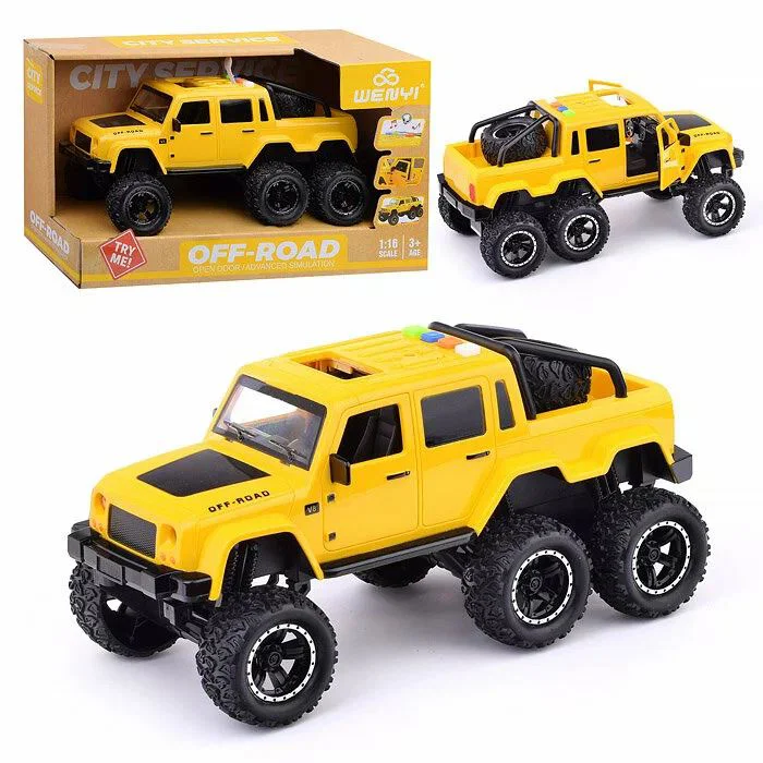 Jeep cu inertie Wenyi Offroad, 1:16 foto