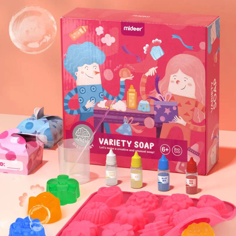 Set creativ pentru fabricarea sapunului Mideer