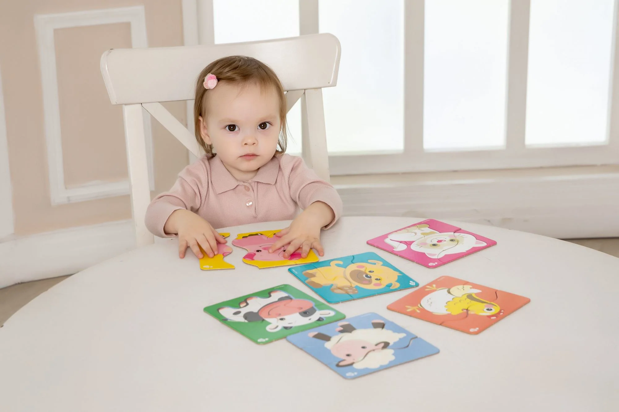 Puzzle ZigZag Animale domestice, 18 el. foto