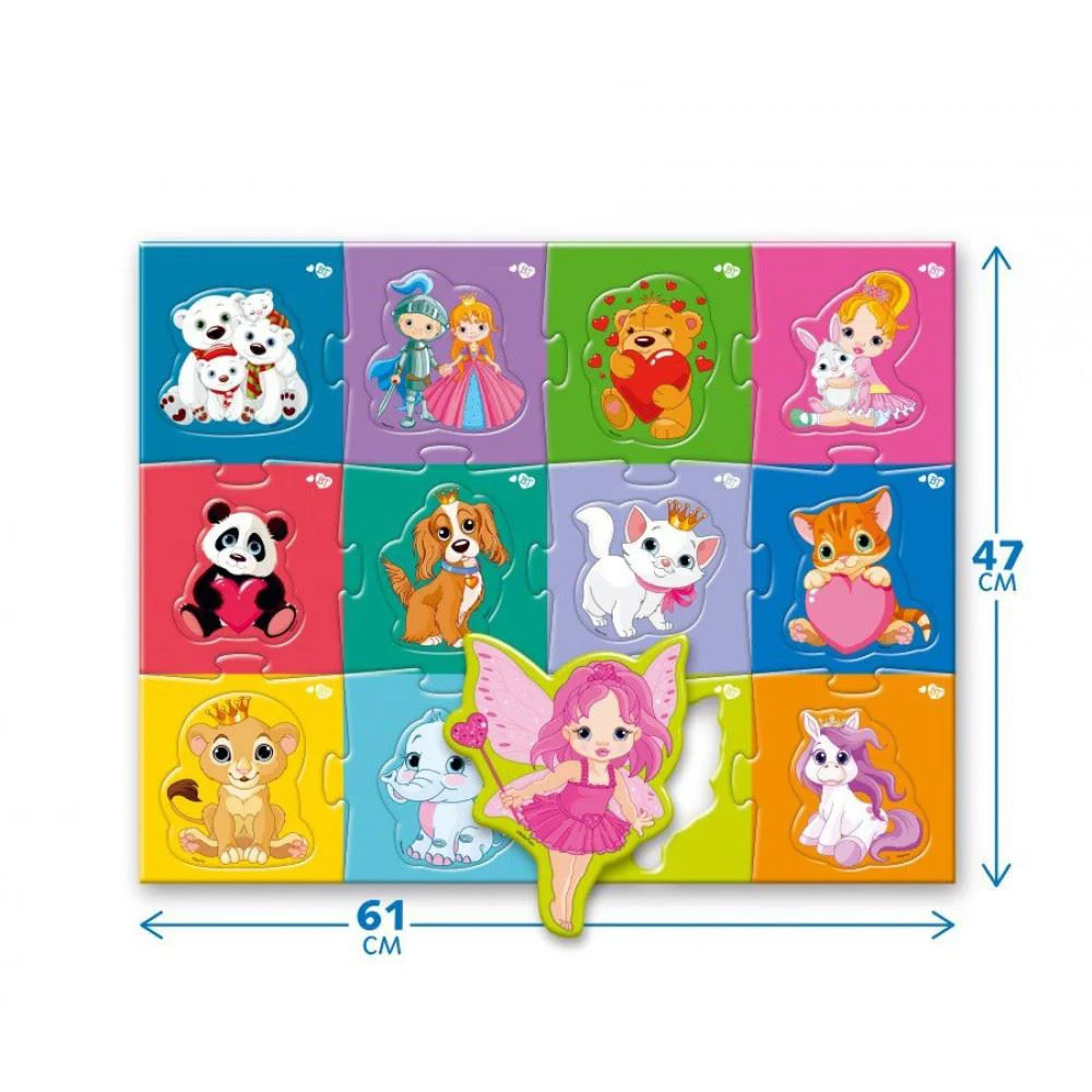 Puzzle Maxi Far Far Land Fermecatoare, 61*47cm