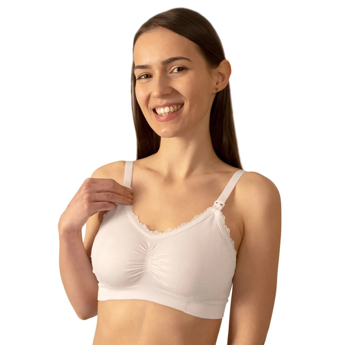 Sutien pentru alaptare BabyOno Alba, marimea D70-75
