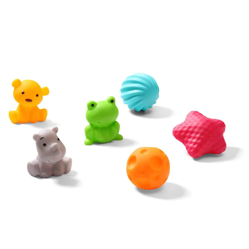 Сенсорные шарики BabyOno, 6 шт.