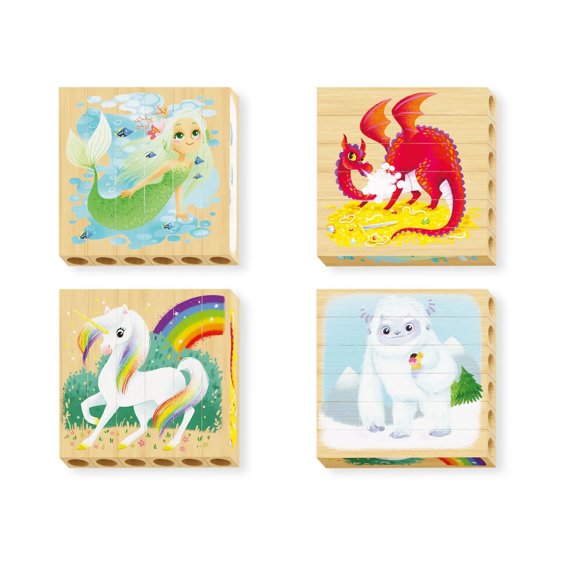 Puzzle Play Bio Dragonul Quercetti foto