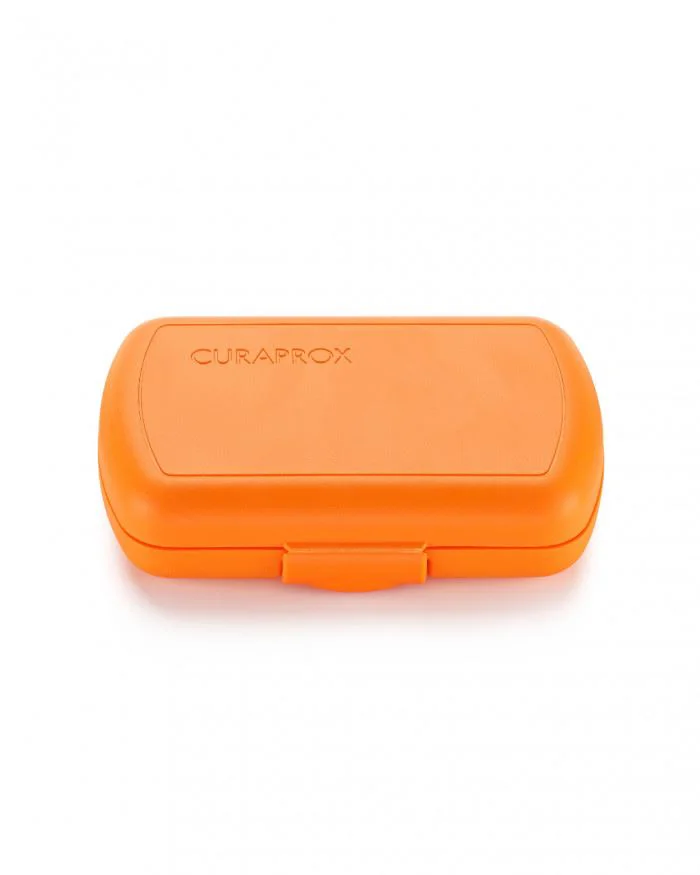 Дорожный набор для ухода за полостью рта Ortho Curaprox Orange