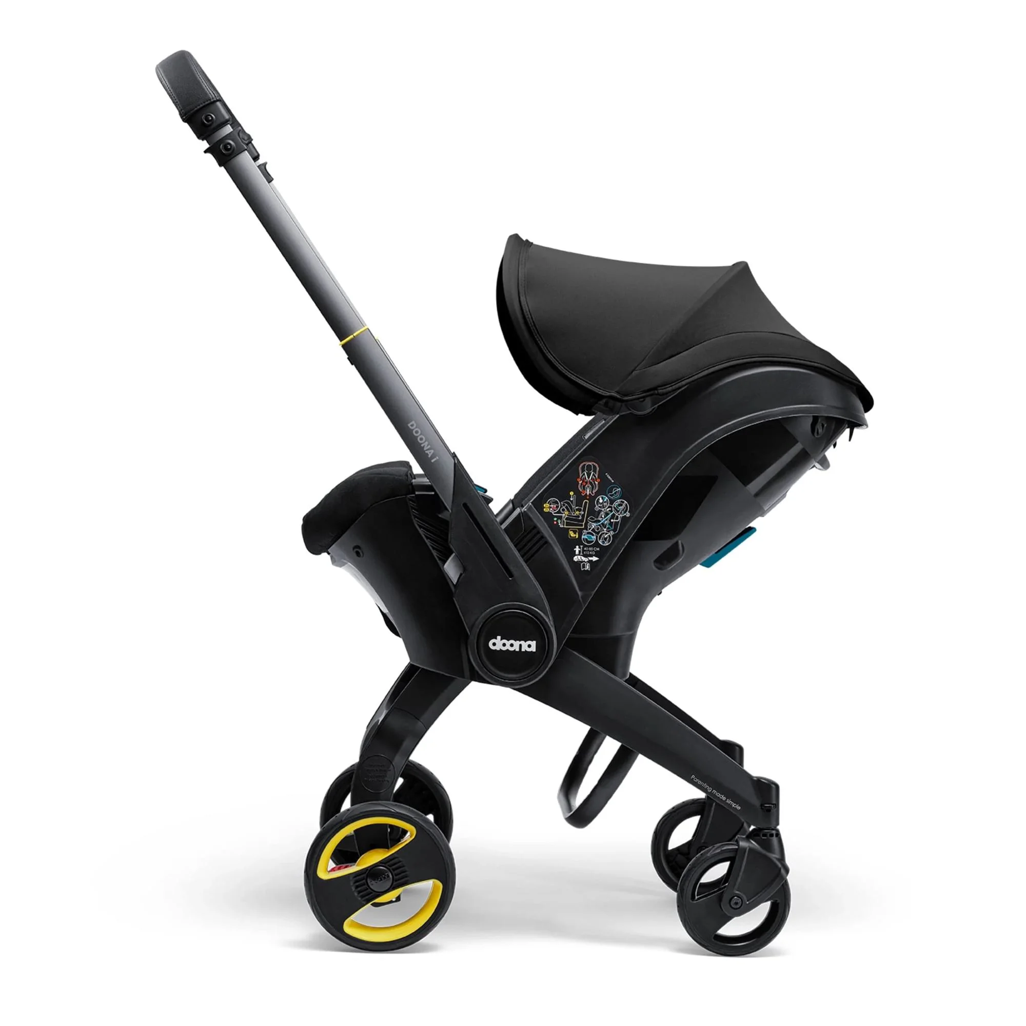 Автокресло и коляска Doona Nitro Black foto