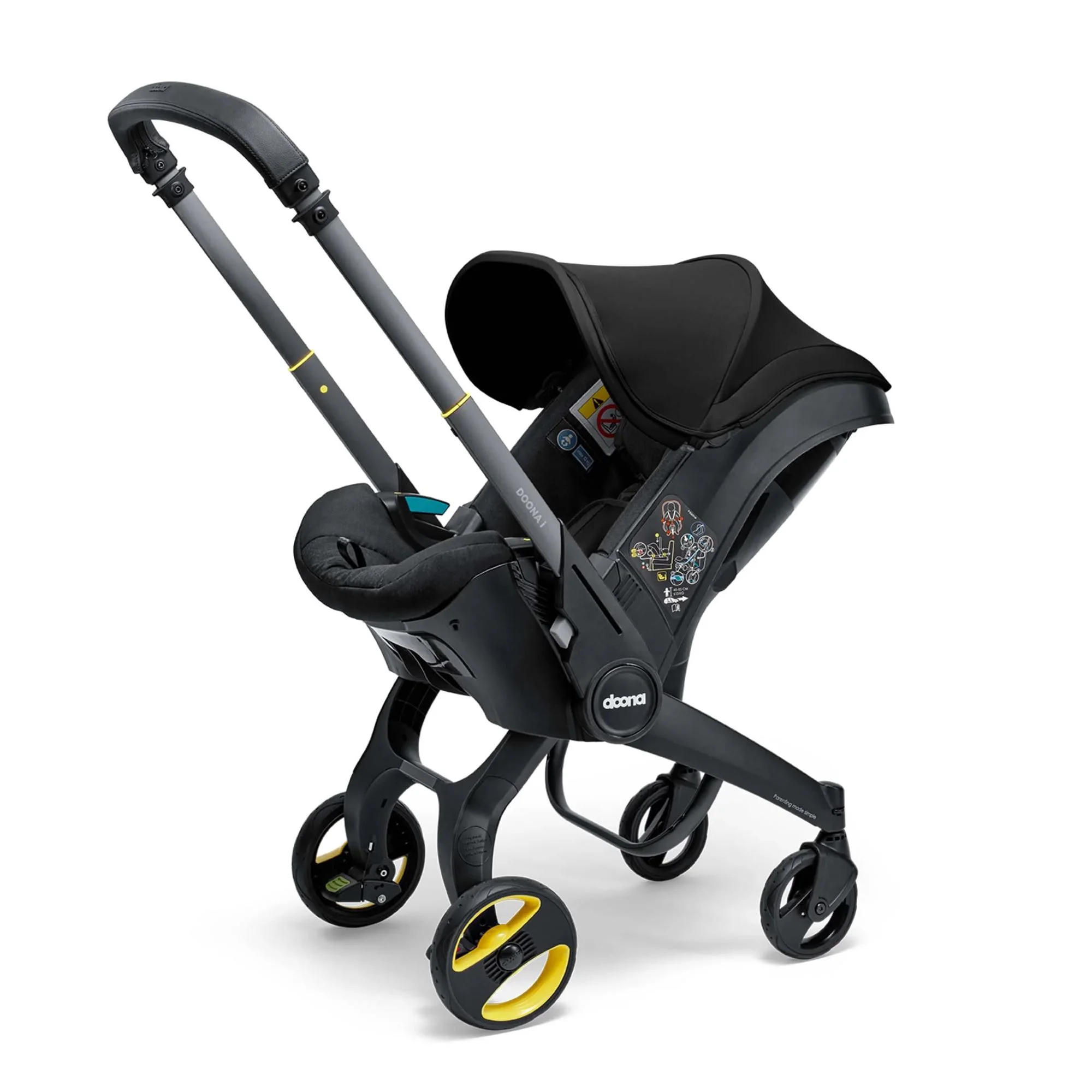 Автокресло и коляска Doona Nitro Black foto