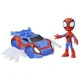 Figurina Hasbro Spider Man cu vehicul