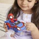 Figurina Hasbro Spider Man cu vehicul