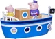 Set de joaca Peppa Pig Pep Grandpa Pigs Cabin Boat