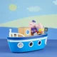 Set de joaca Peppa Pig Pep Grandpa Pigs Cabin Boat