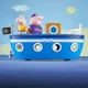 Set de joaca Peppa Pig Pep Grandpa Pigs Cabin Boat