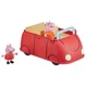 Set de joaca Peppa Pig Family Red Car