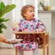 Baveta cu maneci lungi BabyOno Floral foto