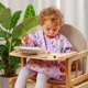 Baveta cu maneci lungi BabyOno Garden foto